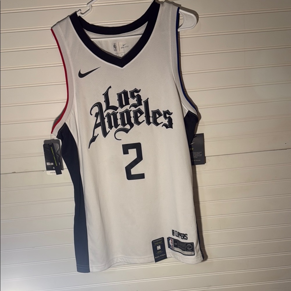 Nike Los Angeles Basketball Jersey - White and Black